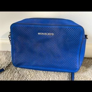 Royal Blue Michael Kors Crossbody Bag